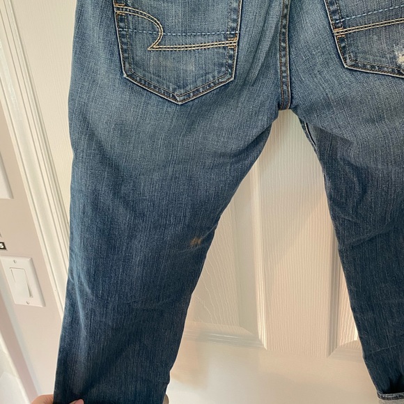 *Vintage AMERICAN EAGLE cropped low rise jeans - Picture 9 of 10